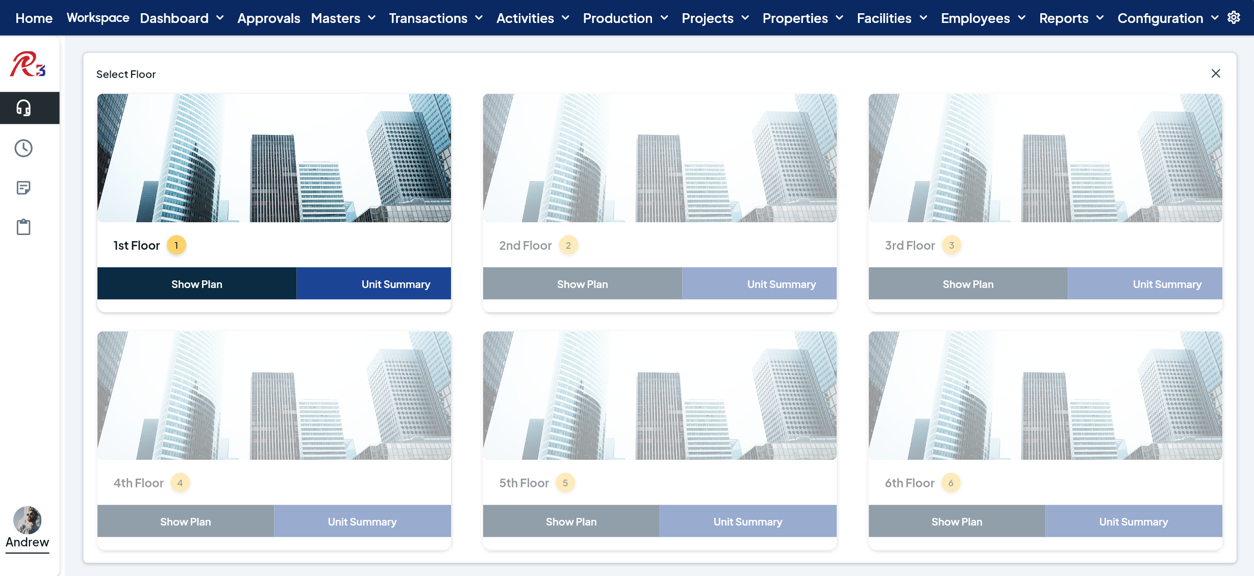 Property Developers Dashboard