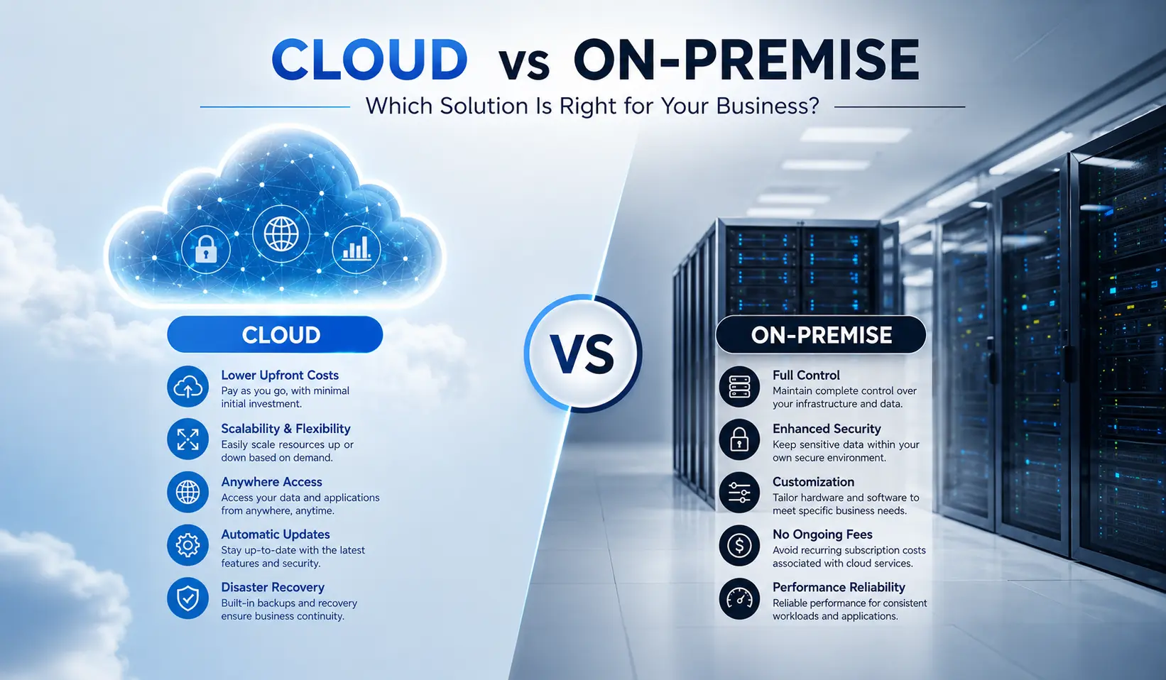 Cloud ERP vs On Premise ERP