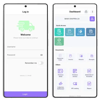 Van Sales Software UAE